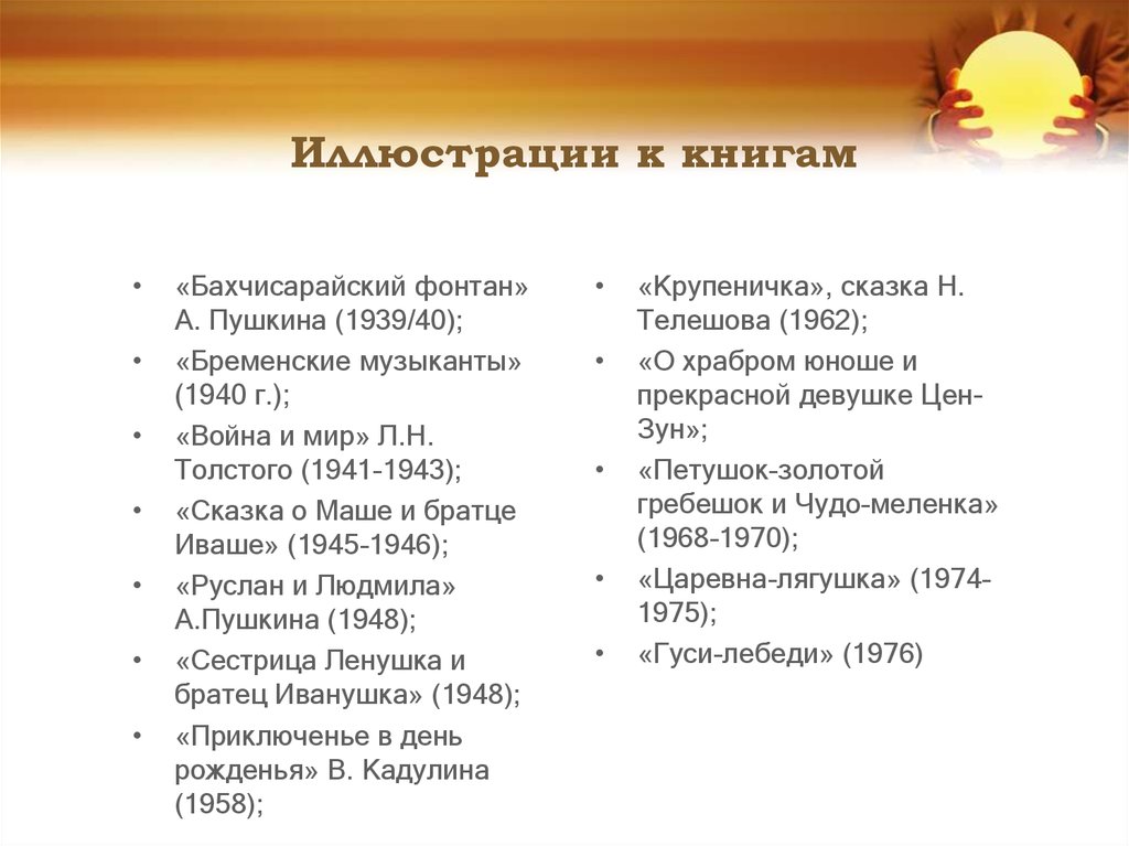 Иллюстрации к книгам