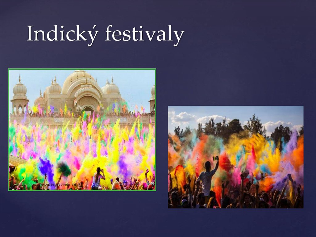 Indický festivaly