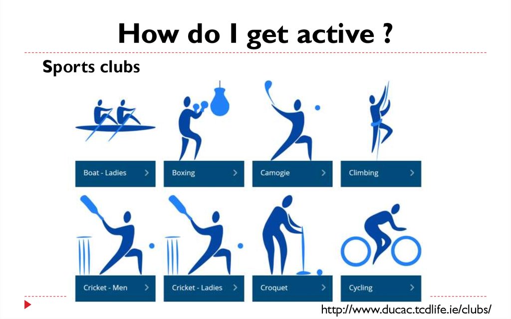 How do I get active ?
