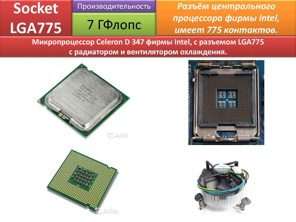 Lga775 процессоры