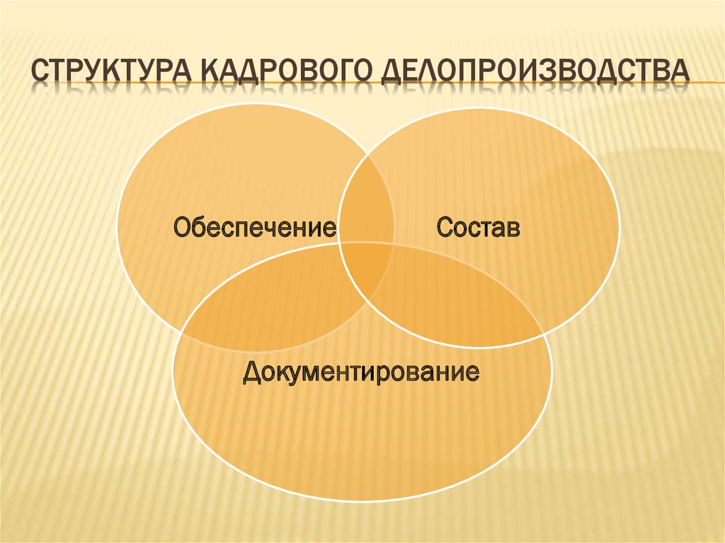 Кадровое делопроизводство схема