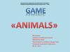 Game Animals. Множественное число существительных