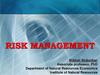 Risk management
