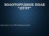 Золоторудное поле «Дуэт»