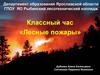 Классный час «Лесные пожары»