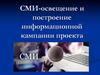 СМИ-освещение и построение информационной кампании проекта