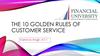 The 10 Golden Rules of Customer Service