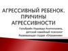 Агрессивный ребенок. Причины агрессивности