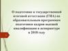 О подготовке к ГИА по образовательным программам подготовки кадров высшей квалификации в аспирантуре в 2018 году