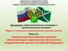 Административно-правовые режимы, обеспечивающие национальную безопасность государственной границы Российской Федерации