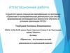 Аттестационная работа. Проектно-исследовательская деятельность в начальной школе
