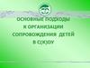 Организация сопровождения детей. Поддержание оптимальной адаптированности ребенка в образовательной среде