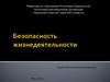 Безопасность жизнедеятельности
