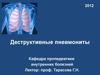Деструктивные пневмониты