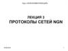 Протоколы сетей NGN
