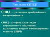 СПИД – синдром приобретённого иммунодефицита
