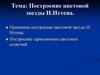 Построение цветовой звезды И. Иттена. Построение гармоничных цветовых созвучий