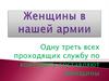 Воинская служба женщин в РФ