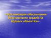 Организация обеспечения безопасности людей на водных объектах