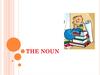 The noun as a part of speech