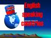 English speaking countries