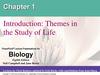 Introduction: Themes in the Study of Life