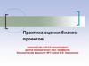 Практика оценки бизнес-проектов
