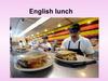 English lunch