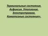 Терминальные состояния. Асфиксия. Утопление. Электротравма. Коматозные состояния