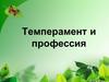 Темперамент и профессия