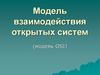 Модель взаимодействия открытых систем