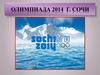 Олимпиада 2014 г. Сочи