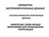 Измерение связи между явлениями или признаками. Корреляция