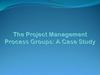 The Project Management Process Groups: A Case Study