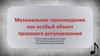 Музыкальное произведение. Охрана авторских и смежных прав