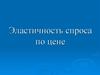 Эластичность спроса по цене