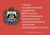 О мерах государственной поддержки деятельности территориального общественного самоуправления на территории Новгородской области