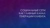 Социальные сети как главный канал генерации клиента