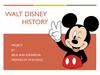 Walt Disney History