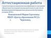 Аттестационная работа. Организация проектной деятельности на уроках немецкого языка в основной школе