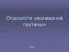 Опасности «всемирной паутины»