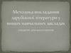 Лекція як основна форма викладання зарубіжної літератури у вищому навчальному закладі