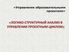 Логико-структурный анализ в управлении проектным циклом