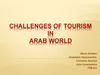 Challenges of tourism in Arab world