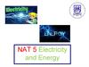 Electricity and Energy Electricity and Energy