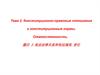Конституционно-правовые отношения и конституционные нормы. Ответственность