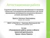 Аттестационная работа. Планирование работы школы в области проектной деятельности. Проект «Книга Памяти»