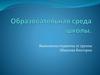 Образовательная среда школы