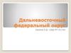 Дальневосточный федеральный округ