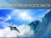 Мировой океан и его части